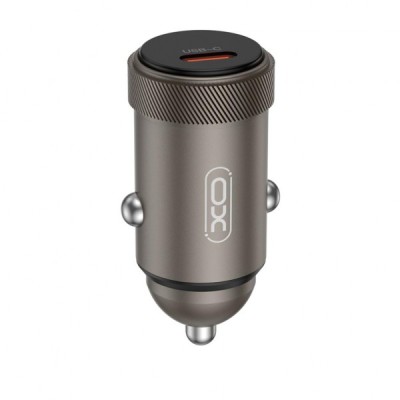 Incarcator Auto XO Design CC70, 30W, 3A, 1 x USB-C, Negru foto