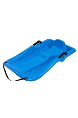 Sanie cu frana inclusa tip bob, plastic, albastru, 86 x 46 x 15.5 cm