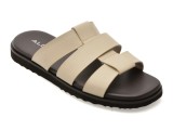 Papuci ALDO albi, LIGHT 121, din piele ecologica