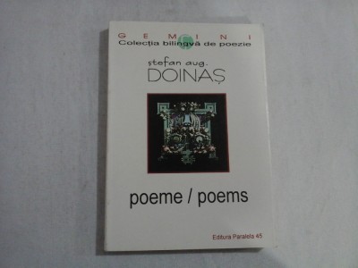 POEME/ POEMS - STEFAN AUG. DOINAS foto