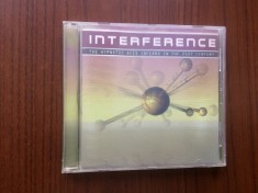 Interference Hypnotic acid inferno in the next 21st century 1996 USA various cd disc muzica acid psy trance carcasa 3D VG+