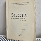 Selectia in jocurile sportive - M. S. Bril