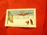 Serie Brazilia 1987 - Program Antarctic , 1 valoare