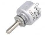 Potentiometru axial 100k&Omega; 1W linear 4mm