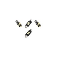 Pachet 4 Becuri LED Interior VW Caddy VAN 2003-2020
