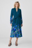 Medicine rochie midi, evazată