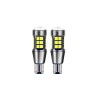 Set 2 leduri t15 w16w cu lupa , 27 smd, canbus , alb 6000k