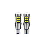 Cumpara ieftin Set 2 leduri t15 w16w cu lupa , 27 smd, canbus , alb 6000k