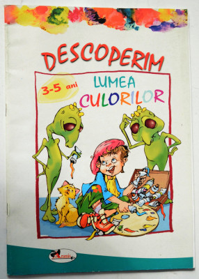 Descoperim lumea culorilor - 3-5 ani Ed. Aramis foto