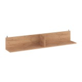 Cumpara ieftin Raft de perete Drowel culoare stejar 130x21.6x20 cm