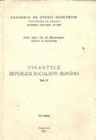 Finantele Republicii Socialiste Romania, Volumul al II-lea - Uz intern foto