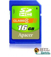 Card SDHC UHS-I 16GB clasa4, Apacer foto