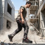 Adidasi de protectie usori cu bombeu metalic si talpa Airbag