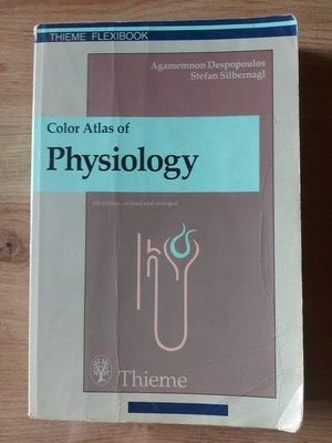 Color atlas of psysiology STEFAN SILBERNAGL AGAMEMNON DESPOPOULOS foto