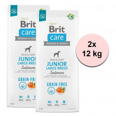 Brit Care Dog Grain-free Junior Large Breed 2 x 12 kg