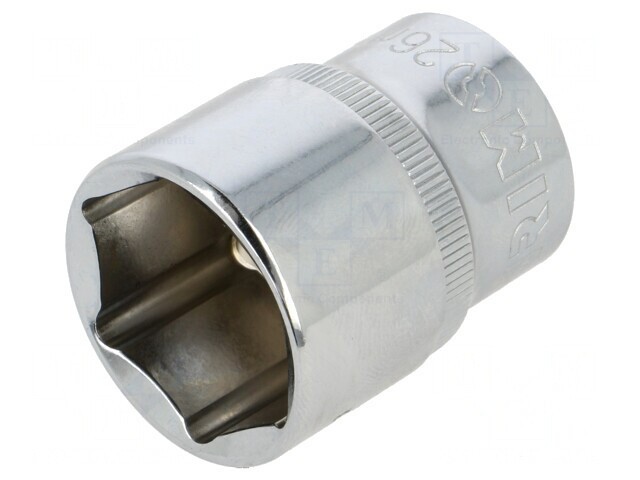 Tubulară HEX 26mm 1/2 Oțel Crom-Vanadium