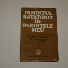 Pamintul batatorit de parintele meu - Puia Florica Rebreanu