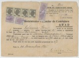 Romana, Administratia de constatare, Act de inchiriere, Arad, 1946