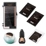 Cumpara ieftin Kit extensii gene Lash Expert - Level 2 (intermediate), Cupio