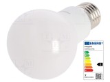 Lampă LED E27 8W Alb Cald 2700K, Philips