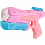 Pistol cu apa pentru copii 6 ani+, 300ml pentru piscina/plaja, 3 duze, roz, Oem