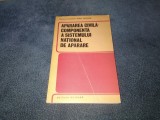 IOAN GEOANA - APARAREA CIVILA COMPONENTA A SISTEMULUI NATIONAL DE APARARE