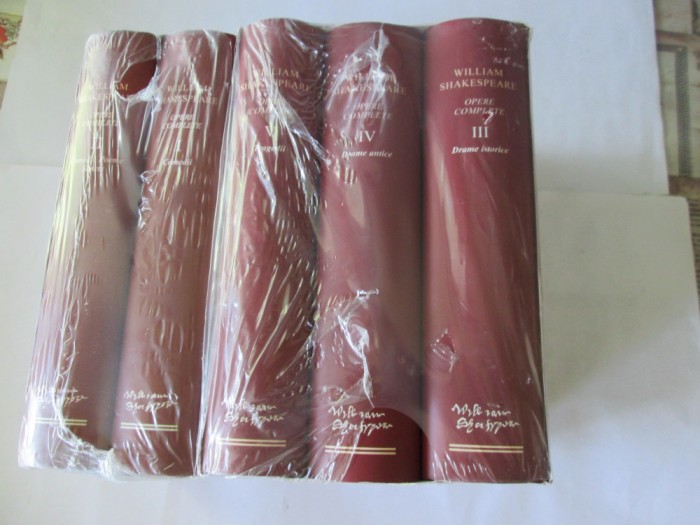 SHAKESPEARE-OPERE COMPLETE 5 VOLUME