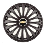Cumpara ieftin Set 4 Capace Roti Autohelix MSA&reg;, potrivite jantelor de R14, pentru Chevrolet, model dino Negru