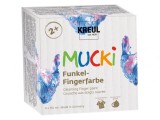 Finger Paint Gleaming Mucki, set 4 x 150 ml