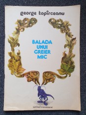 BALADA UNUI GREIER MIC - George Topirceanu (ilustratii Aurel Bulacu) foto