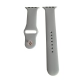 Cumpara ieftin Curea silicon pentru Apple Watch 42/44/45 mm, marimea M/L, seriile 1,2,3,4,5,6,7,8 Gri