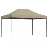 Cumpara ieftin Cort de petrecere pliabil Pop-Up, taupe, 440x292x315 cm