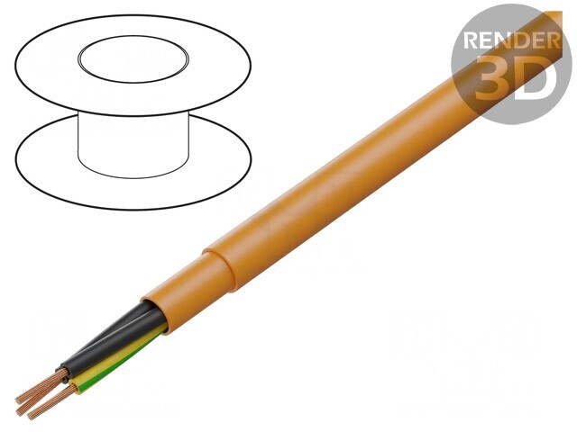 Cablu Electric Neecranat 3G1,5mm2 300V/500V