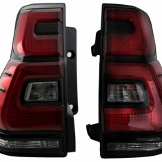 Stopuri LED compatibil cu Toyota Land Cruiser FJ150 Prado (2010-2018) LED Light Bar (2018+) Design TLTOPFJ150VX