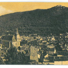 5050 - BRASOV, Panorama, Romania - old 3 postcards - unused - 1916