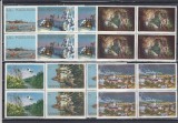 ROMANIA 1978 LP 960 OBIECTIVE TURISTICE BLOCURI DE 4 TIMBRE MNH, Nestampilat