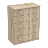 Cumpara ieftin Dulap cu sertare Kofre Pako World Sonoma 80x45x104 cm