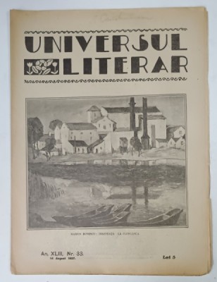 UNIVERSUL LITERAR , No.33 , 1927 foto