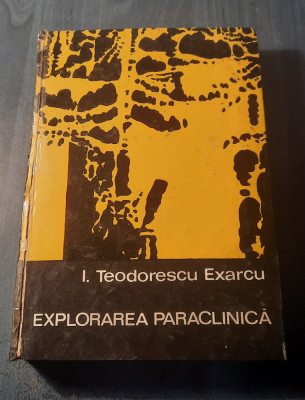 Exploatarea paraclinica I. Teodorescu Exarcu foto