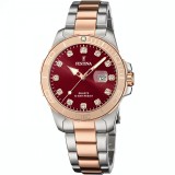 Ceas Dama, Festina, Bordeaux F20505/2 - Marime universala