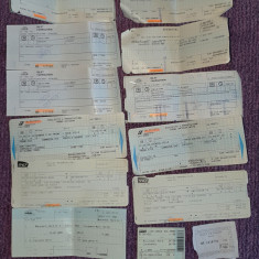 Pentru colectionari, 12 bilete de tren din 2005/06 Italia, Germania, Franta...