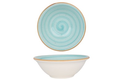 Bonna Bol - Aqua - Por&amp;Aring;&amp;pound;elan - 18 cm (700cc) - set de 6 foto