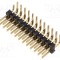Conector SAMTEC 24 pini tată unghi 90&deg; THT