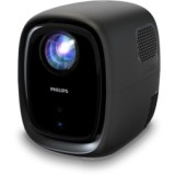 Videoproiector Philips NeoPix 130 Smart, 120 Lumeni, True HD 1280 x 720, HDMI, Wi-Fi, Negru