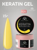 Gel pentru modelarea unghiilor 15 g, Keratin Builder Gel, K26