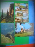 HOPCT LOT 3241 - 4 CARTI POSTALE -VALEA PRAHOVEI-JUD PRAHOVA-CIRCULATE, Circulata, Printata