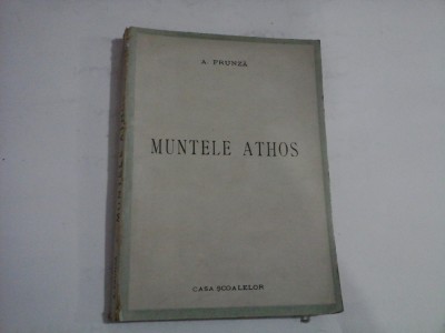 MUNTELE ATHOS - A. FRUNZA foto
