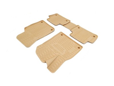 Covoare cauciuc tavita Bej compatibile Skoda Superb II 2008-2015​ Cod: 3D 61607B / A10 foto