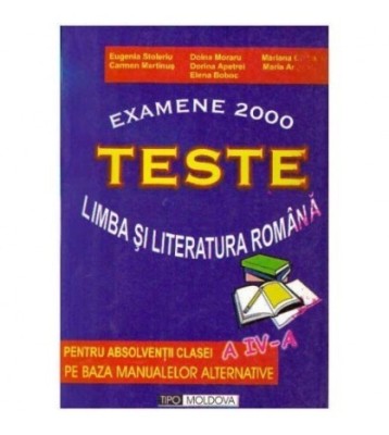 colectiv - Teste limba si literatura romana pentru absolventii foto
