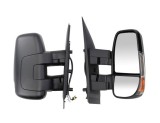 Oglinda usa exterioara Iveco Daily, 07.2014-, partea Dreapta, reglare electrica; textil; incalzit; scurt; sticla convexa; geam cromat; 7 pini; cu Luc